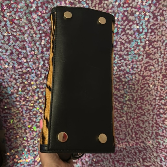 Michael Kors Black and Tan Tiger Print Women's Bag - Picture 8 of 8